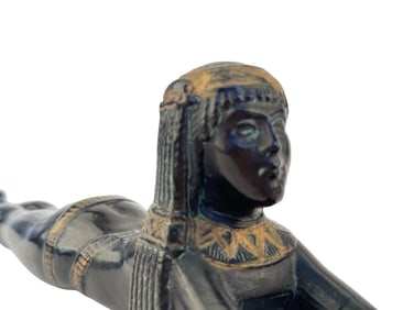 Egyptian Revival Bronze Incense Burner