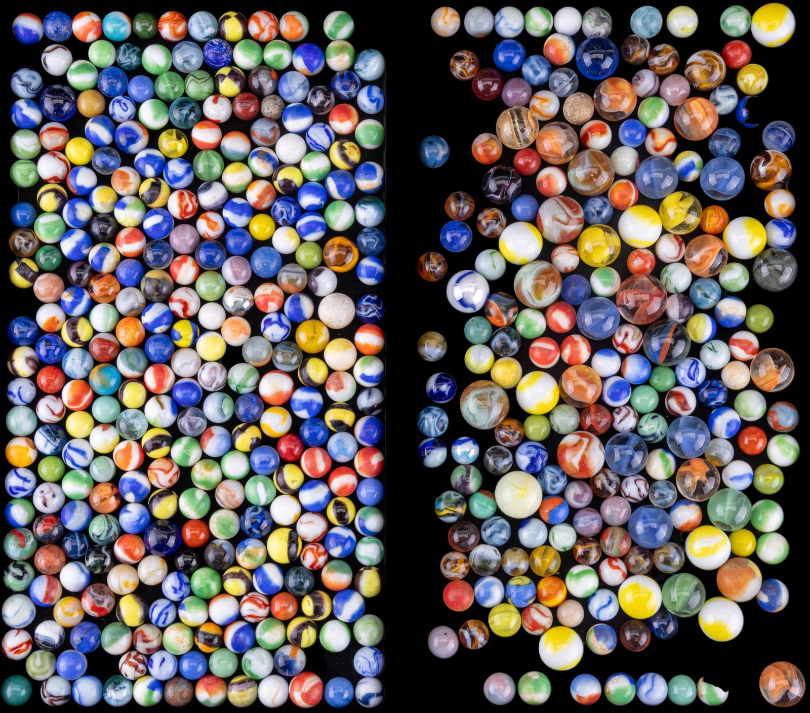 Vintage Glass Marbles and Shooters (1 of 4)