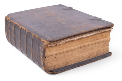 1805 Pennsylvania Dutch German Leatherbound Bible