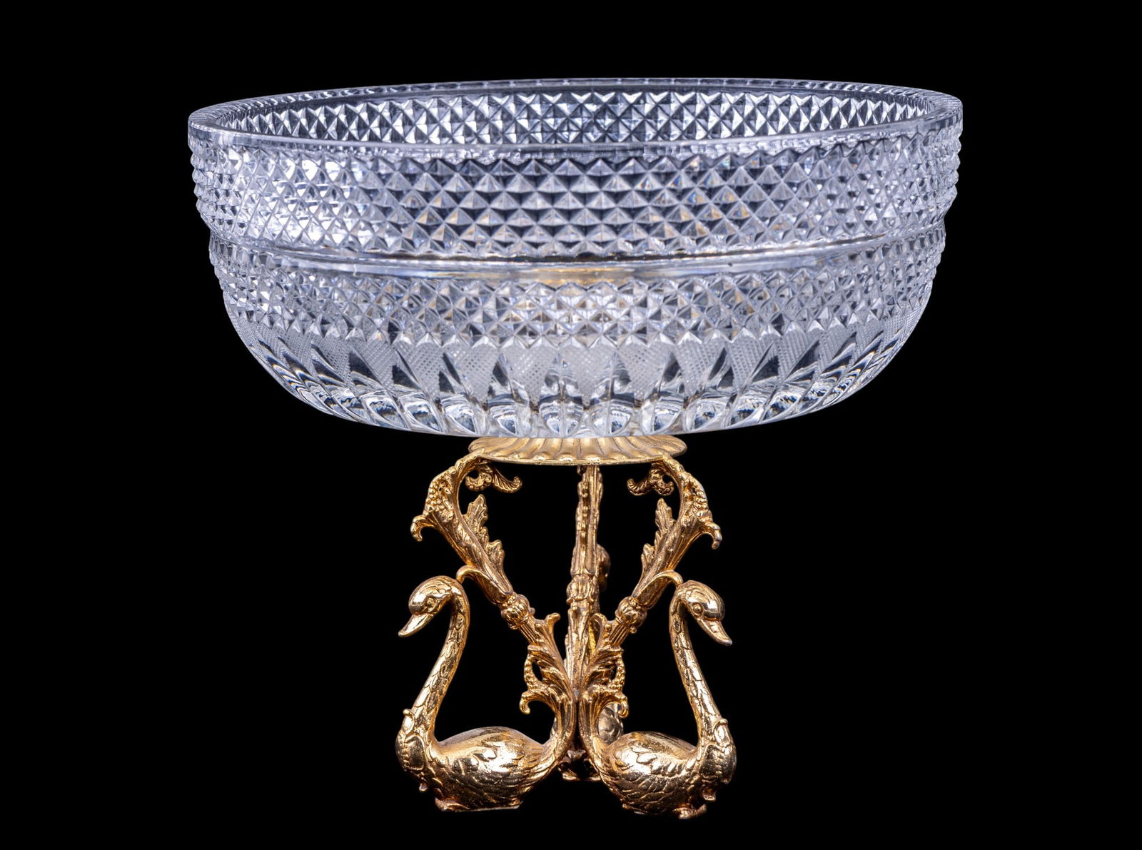 Vintage Pressed Glass Swan Centerpiece (1 of 7)