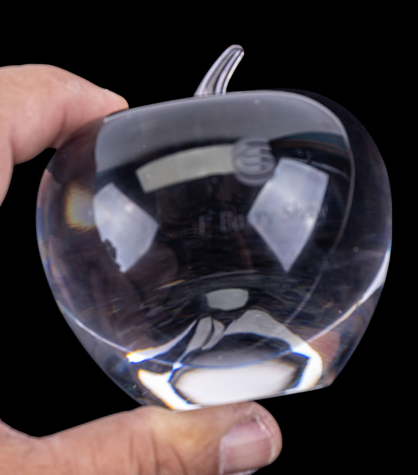 Tiffany & Co. Apple Paperweight (1 of 6)