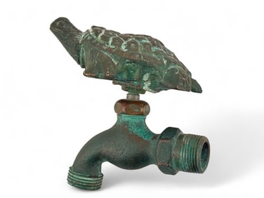 H.W. Axford Co. Bronze Turtle Early Utility Faucet