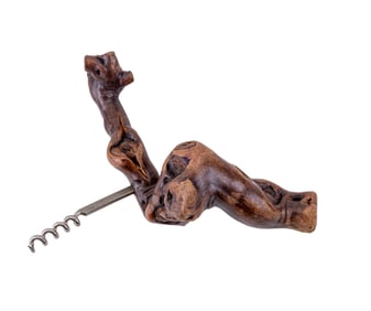 Artisinal Burlwood Corkscrew