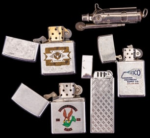 Vintage Zippo and Other Lighters