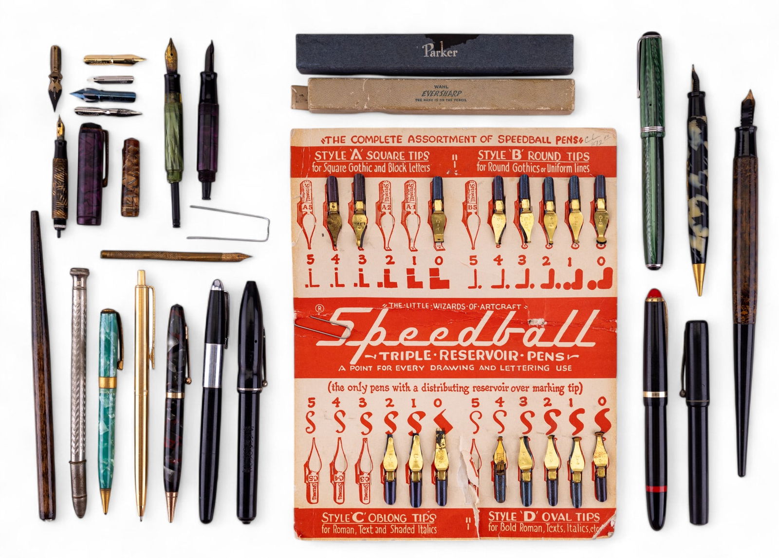 Presto 14k, Durium Gp, Esterbrook, More Pens (1 of 13)