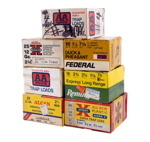 Approx. 175 Vintage Shotgun Shells, 16ga, 12ga