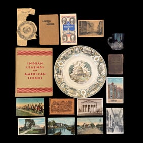Lincoln Books, Capitol Plate, & Postcards