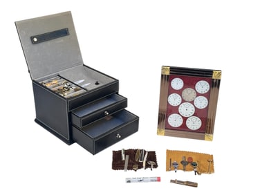 Designer Cuff Links, Tie Clips, Pocket Watch Faces