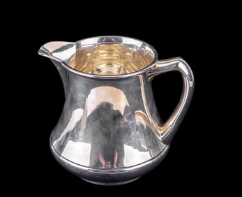 Early Sterling Silver Pitcher 17, 4.5 PT