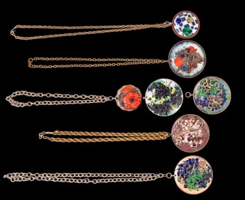 Vintage Mid-Century Pendants (7)