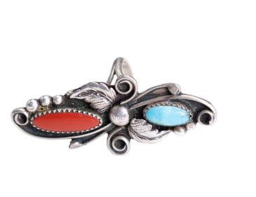 Native American Silver Turquoise Ring