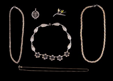 Sterling Necklaces and Pendant