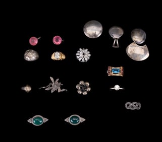 Sterling and Gold Filled Rings and Earrings