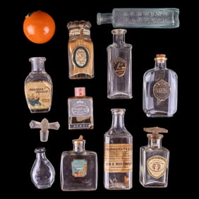 Vintage Perfume Bottles w/ G. Jensen