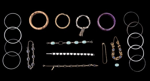 Vintage and Designer Bangles and Bracelets