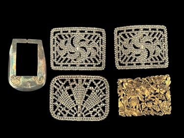 Musi Shoe Clip and Antique French Buckles