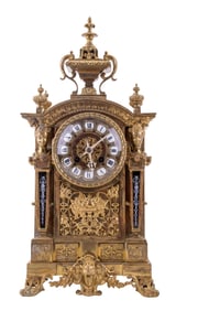 19C French Style Mantel Clock