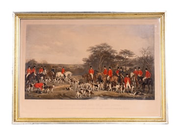 "Richard Sutton and the Quorn Hounds" Print