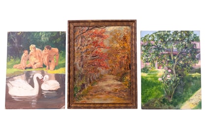 Original Paintings (3 w/ 2 Signed)