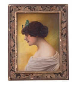 Victorian Portrait of Woman, Neoclassical Style