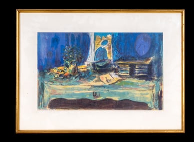 Signed Moderinist Watercolor