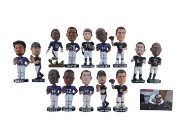 Baltimore Ravens Bobblehead Figures