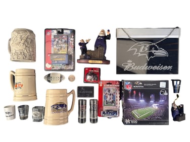 Baltimore Ravens Memorabilia Collection