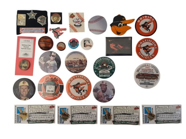 Baltimore Orioles Memorabilia Lot