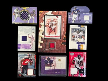Authentic Jersey Swatch Trading Cards