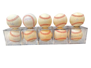 Signed Baseballs (10)