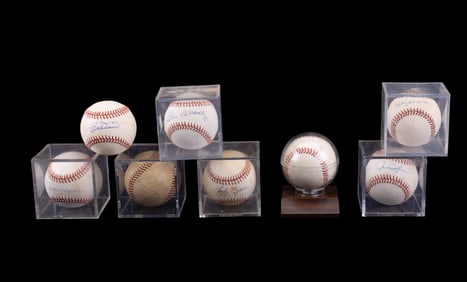 Signed Baseballs (8)
