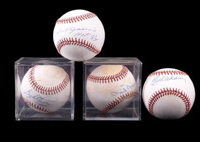 Signed Baseballs (4)