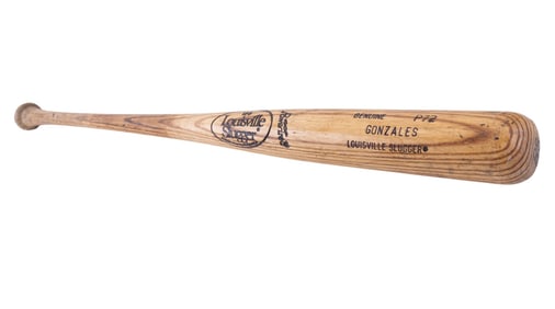 Juan Gonzalez Game-Used Louisville Slugger Bat
