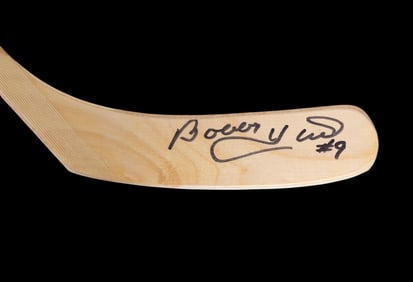 Bobby Hull Signed Titan Hockey Stick