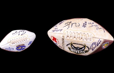 Signed Commemorative Footballs