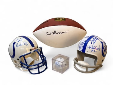 Baltimore Colts Autograph Memorabilia