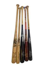 Signature MLB Bats, Mixed Brands