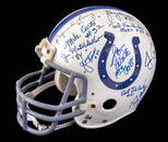 Baltimore Colts Helmet Signed by 25 Players