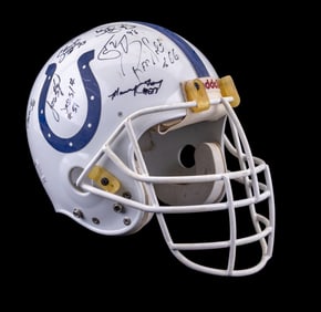 Indianapolis Colts Team-Signed Helmet