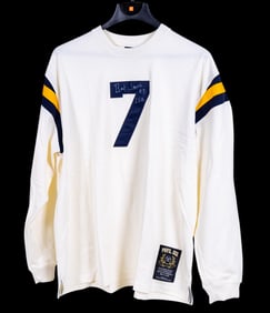 Bert Jones #7 LSU Signed Jersey