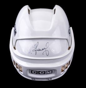 Steve Yzerman Signed CCM Cert. Hockey Helmet