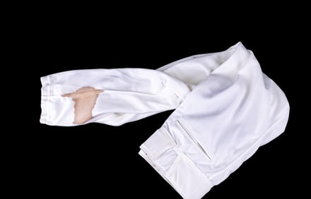 Rafael Palmeiro Game-Used Pants w/ Bloodstain