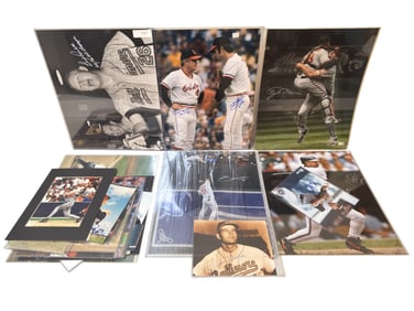 Assorted Signed Orioles Photographs (27)