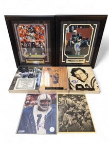 Signed Baltimore Colts and Ravens Photos