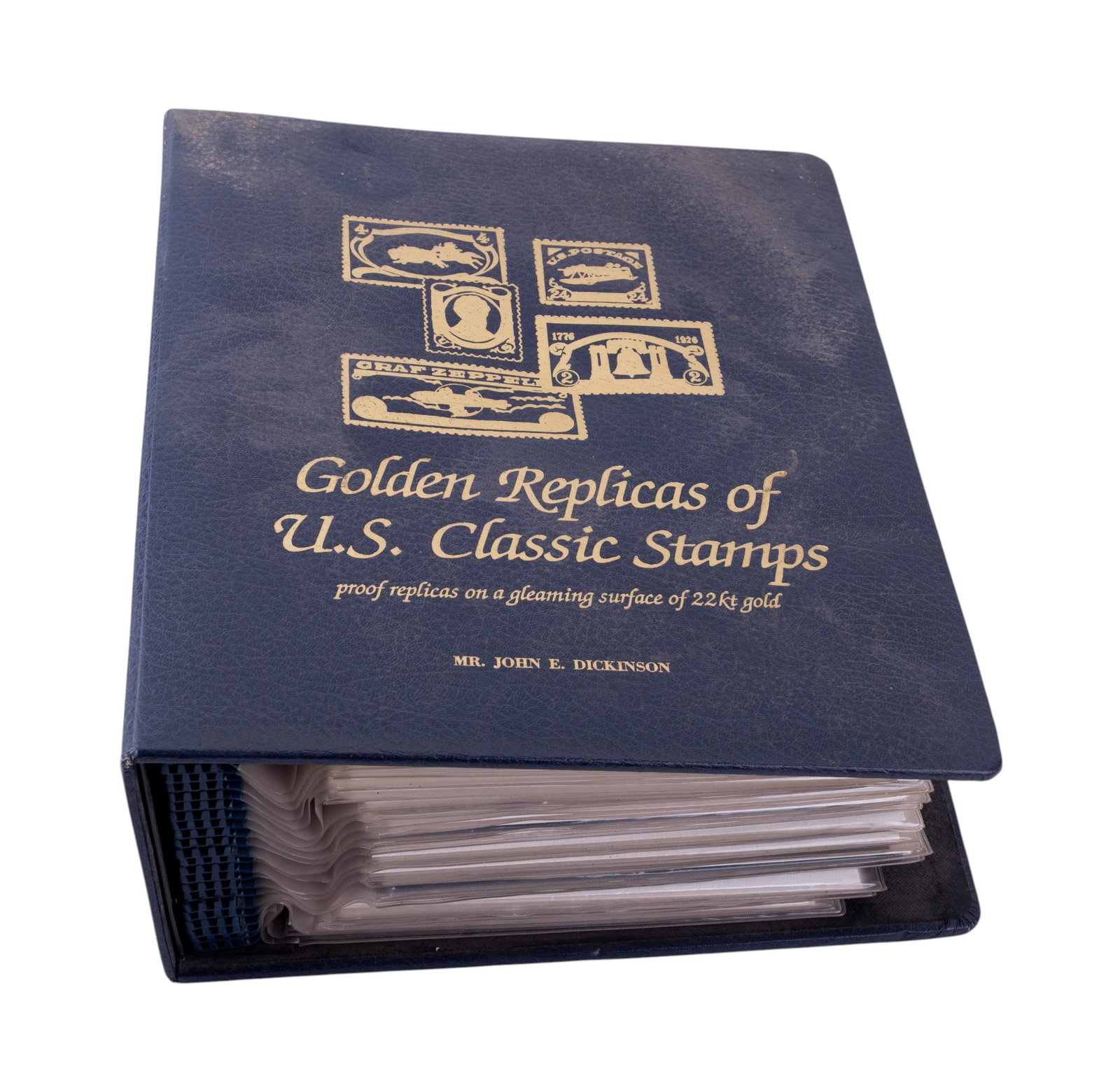 Golden Replicas of U.S Classic Stamps Book (1 of 9)