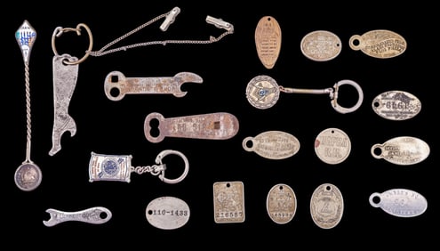 Early Lost Tags & Advertising Bottle Openers