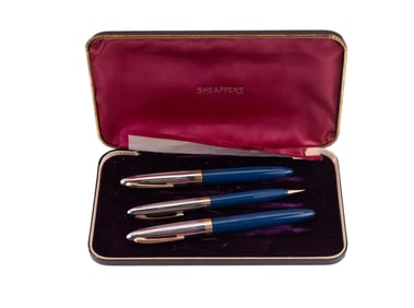 Vintage Sheaffer 3pc Set with Original Box