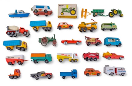 Vintage Lesney Matchbox and Other Toy Cars