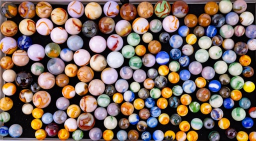 Vintage Marbles and Shooters