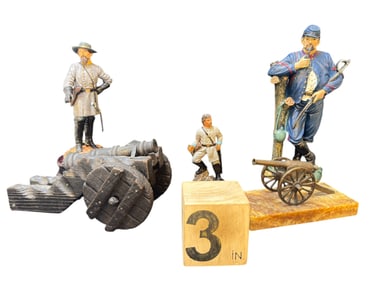 Civil War Themed Statuettes